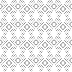 Vector seamless texture. Modern geometric background. A mesh of fine threads. 