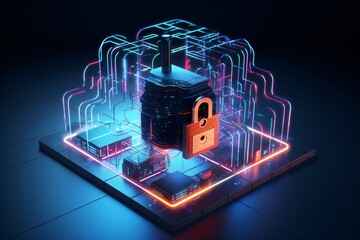 Banner design on cybersecurity