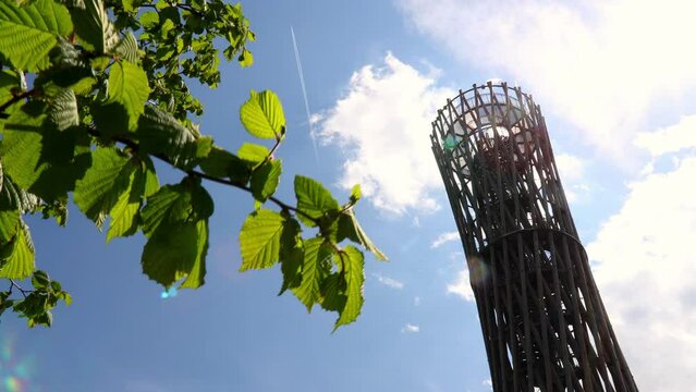 the loermecke tower in the german sauerland video