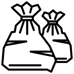 Garbage Bag Icon