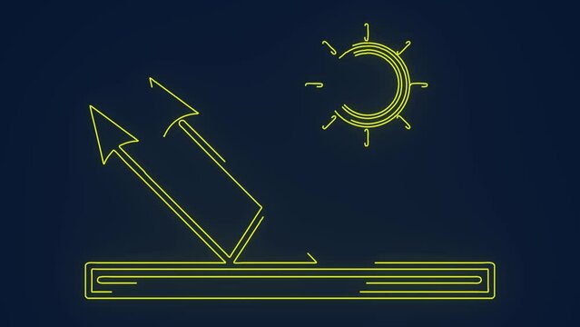 ultraviolet sun rays protection surface protection film technology animation