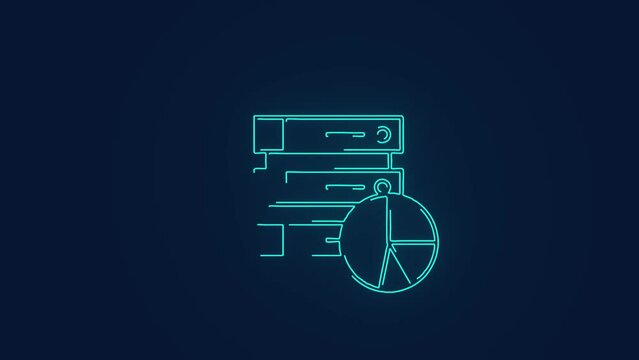 web server disk management storage animation