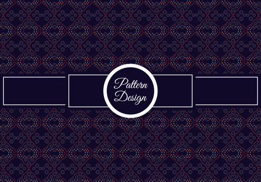 vector seamless floral pattern Design .