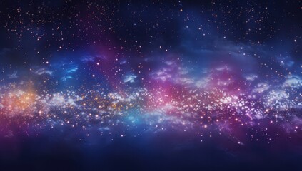 Vibrant galaxy starscape, perfect for cosmic backgrounds and space-themed designs.