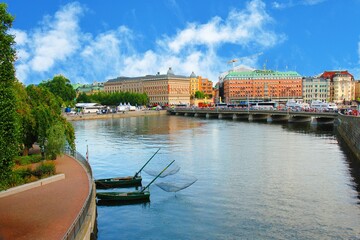 Stockholm is the capital of Sweden and the largest city in Scandinavia.