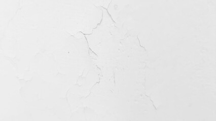 Crack concrete white wall background. White concrete wall texture background. background and texture of white concrete wall.