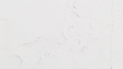 Crack concrete white wall background. White concrete wall texture background. background and texture of white concrete wall.