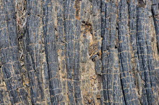 Hawaii lava flow close up