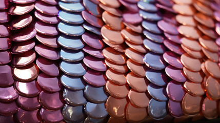 Fototapeta premium multi-colored shiny sequins, scales, rhinestones, sparkles, textiles, fashion, texture, background, beauty, makeup, clothing, decoration, mirror, glass, plastic, precious, jewel, pattern, confetti