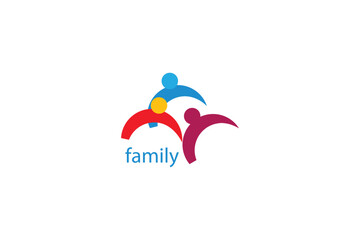 people logo family
