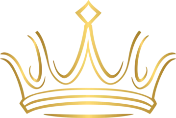Foto op Plexiglas Golden crown, king, queen, princess, prince gold crown © NyeinHtet