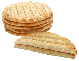Greek pita bread or flatbread