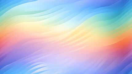 Seamless spectral rainbow gradient waves background