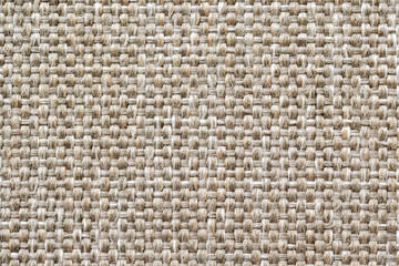 Close up view, Sample texture guideline of polyester fabric high resolution for furniture, carpet, home decoration, Background of fabric texture above.
