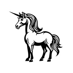 Enchanting Unicorn Vector Illustration
