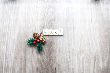 Christmas spirit, of love, hope and faith