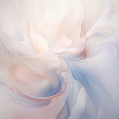 Obraz premium abstract ethereal art with intricate, dreamlike compositions, soft colors, and a sense of otherworldly tranquility created with Generative Ai