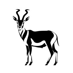 Graceful Antelope Vector Illustration