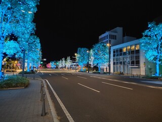 クリスマスイルミネーション　ライトアップ