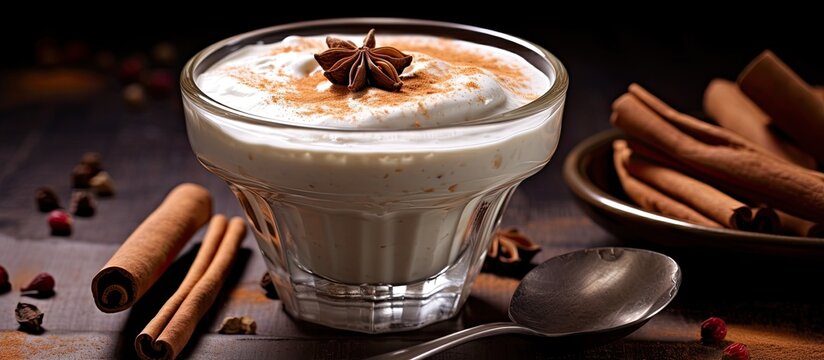 Ashta, a popular ingredient in traditional Arabian cuisine, is a delicious milk-based dessert made from powdered milk and pastry cream, often flavored with cinnamon. Known for its rich and creamy