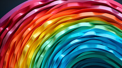 Rainbow paper background desktop wallpaper
