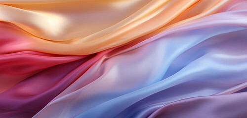 Fototapeta premium silk fabric background