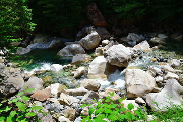 阿寺渓谷（長野県）