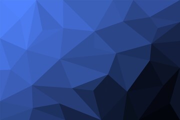 Fototapeta premium Fondo abstracto con formas poligonales de triángulos