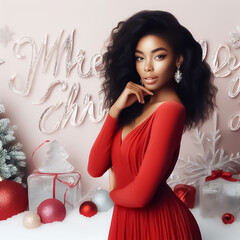 Christmas Girl Wallpaper 2