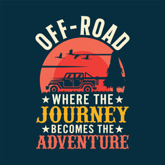 Off-road Where the journey becomes the adventure