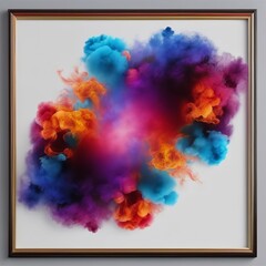 abstract background with smoke abstract background