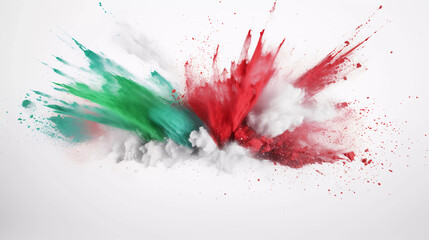 Flag of Italy - obrazy, fototapety, plakaty