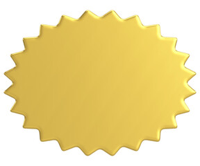 Price tag. Price label. 3D illustration.