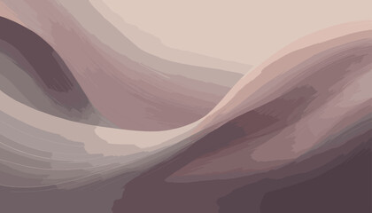 Understated sophistication in an abstract gradient from soft mauve to muted taupe, offering a subtle and refined backdrop. - obrazy, fototapety, plakaty