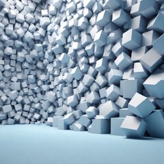 abstract background made of cubes, abstract cubes, abstract background