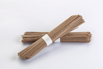 Asian aw soba bukwheat noodle
