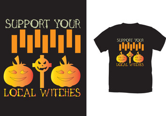Halloween T-shirt design