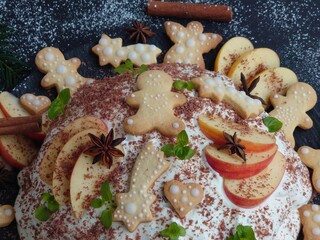 Die Wintertorte
