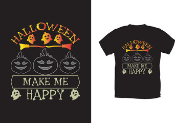 Halloween T-shirt design