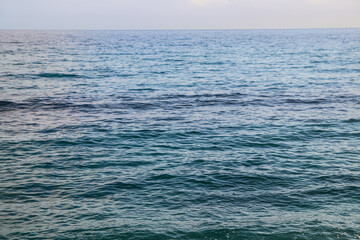 La inmensidad del mar y el horizonte