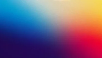 Deurstickers abstract blurred gradient background in bright colors © Alexander