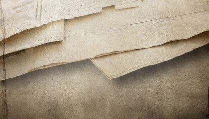 the texture of the old newsprint - obrazy, fototapety, plakaty