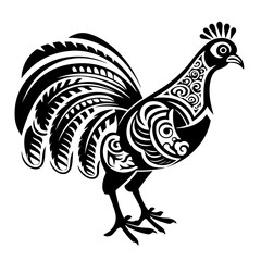 Fototapeta na wymiar Turkey Bird Vector Illustration