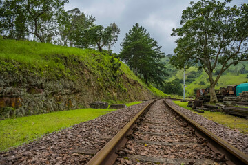 Obraz premium Umgeni steam railway station in Inchanga Durban runs steam train and locomotive