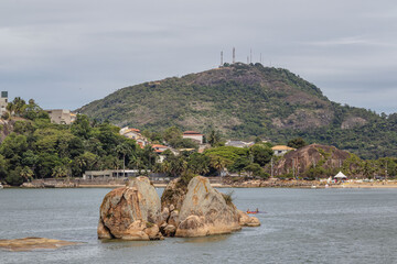 paisagem urbana na cidade de Vitória, Estado do Espirito Santo, Brasil