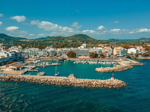 Cala Bona Port in the Autumn