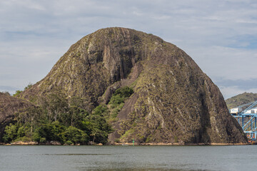 Fototapeta premium paisagem natural na cidade de Vitória, Estado do Espirito Santo, Brasil