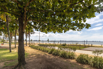 paisagem natural na cidade de Vitória, Estado do Espirito Santo, Brasil