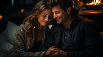 Fototapeta premium Beautiful couple.