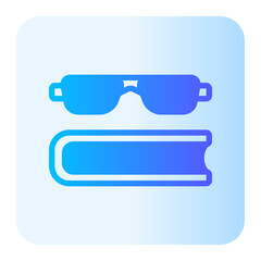 books stack gradient icon